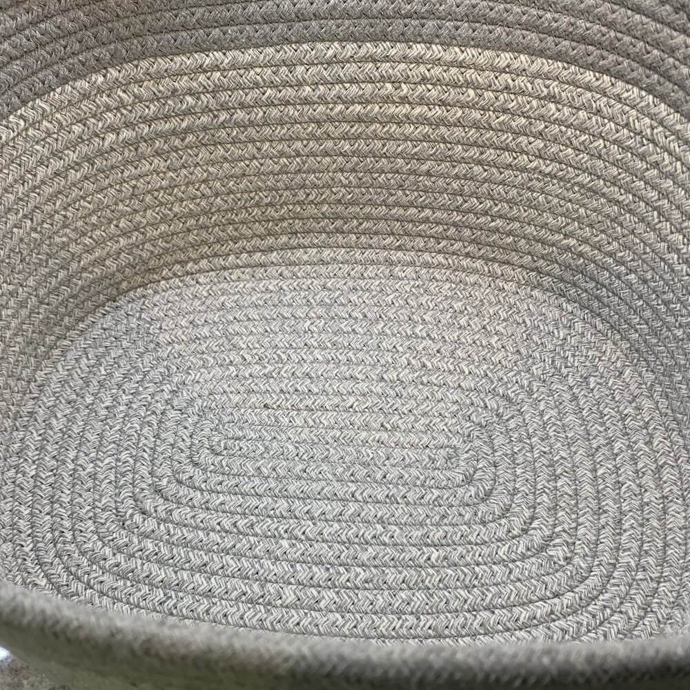 Rope Cotton Basket - NWOT - Picture 3 of 5